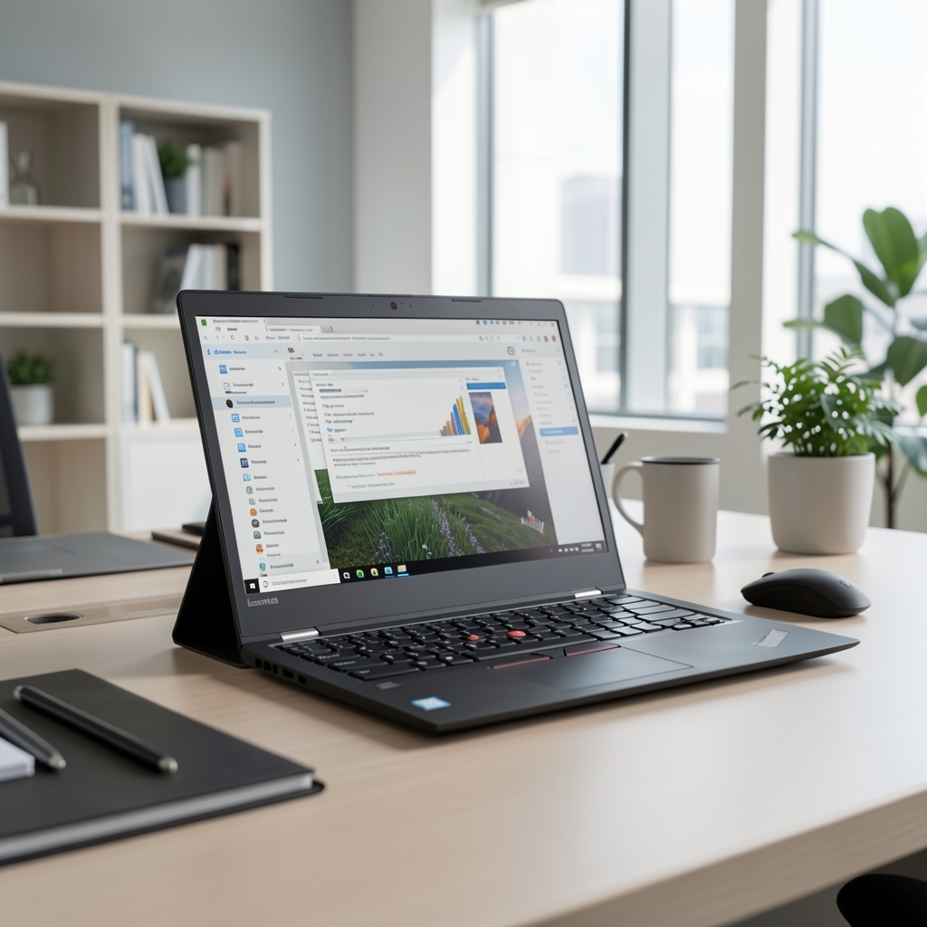 Lenovo ThinkPad X1 Carbon Gen 12 ultrabook laptop front view