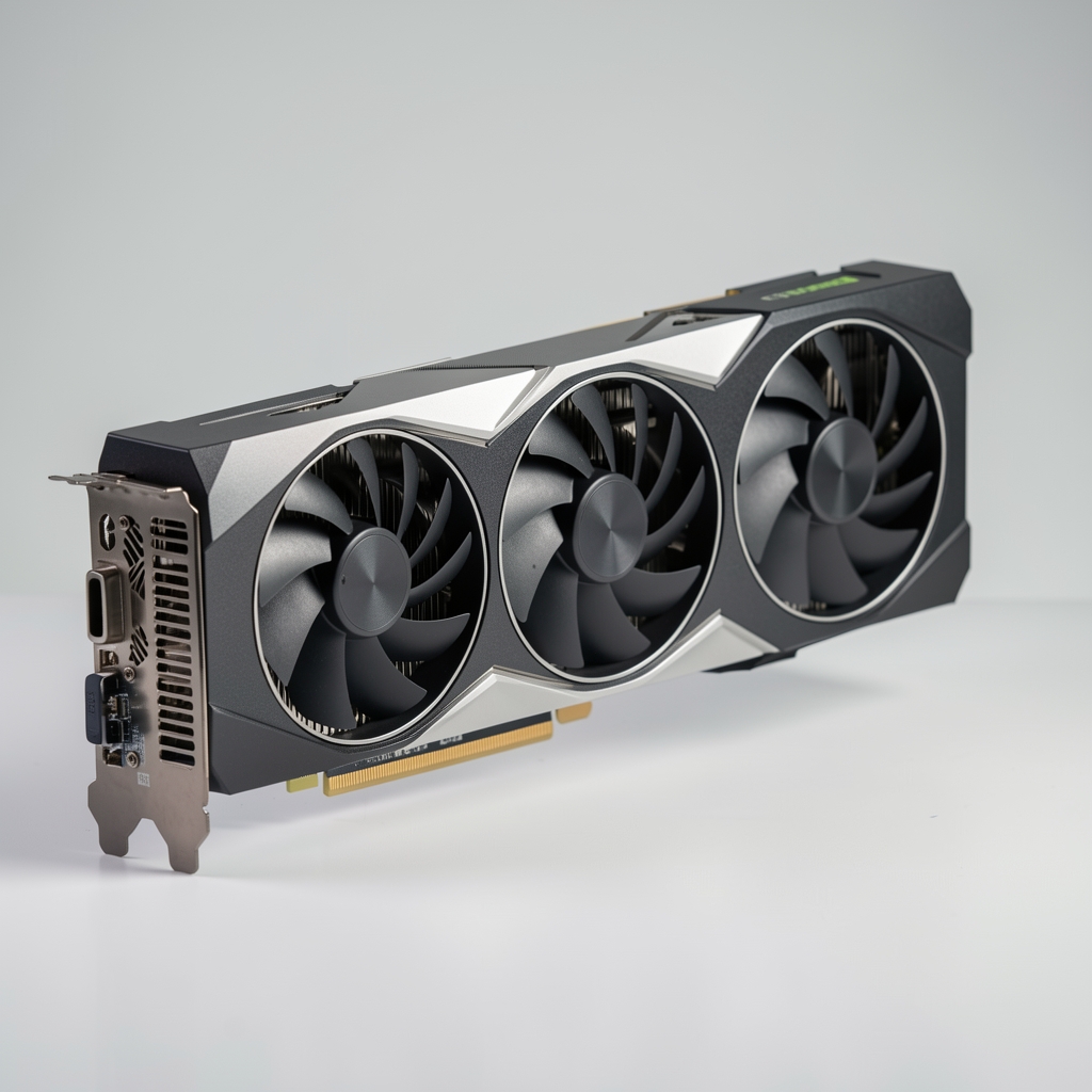 NVIDIA GeForce RTX 4090 24GB graphics card with triple fan cooling